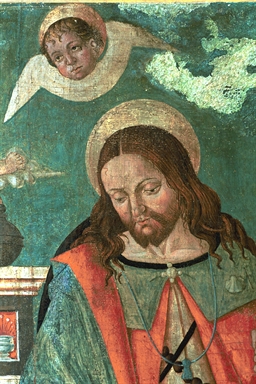 Madonna in trono con il Bambino, San Sebastiano, San Rocco e angeli